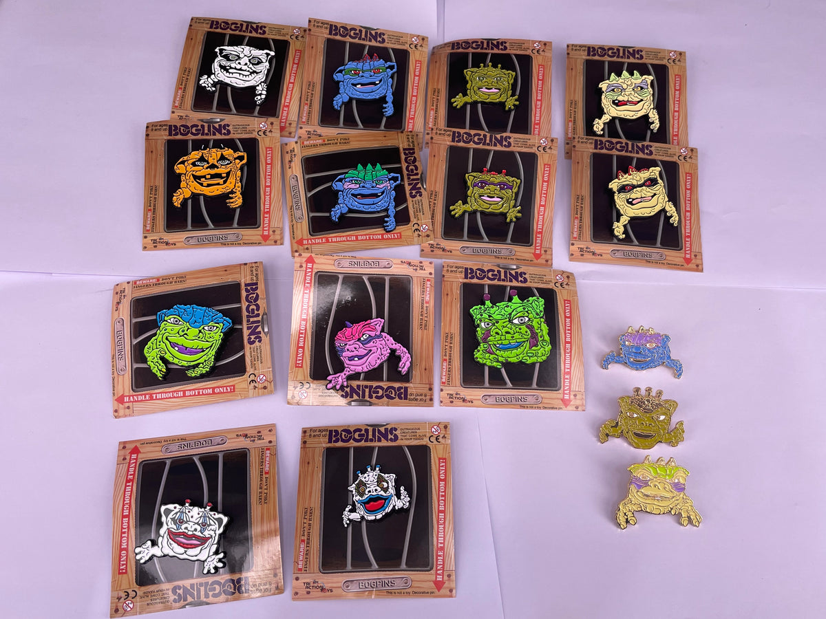 Boglins Collection Collectible Bogpins – The Boglins