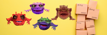 Load image into Gallery viewer, Bat Boglins and King Sponk Collectors Pack!
