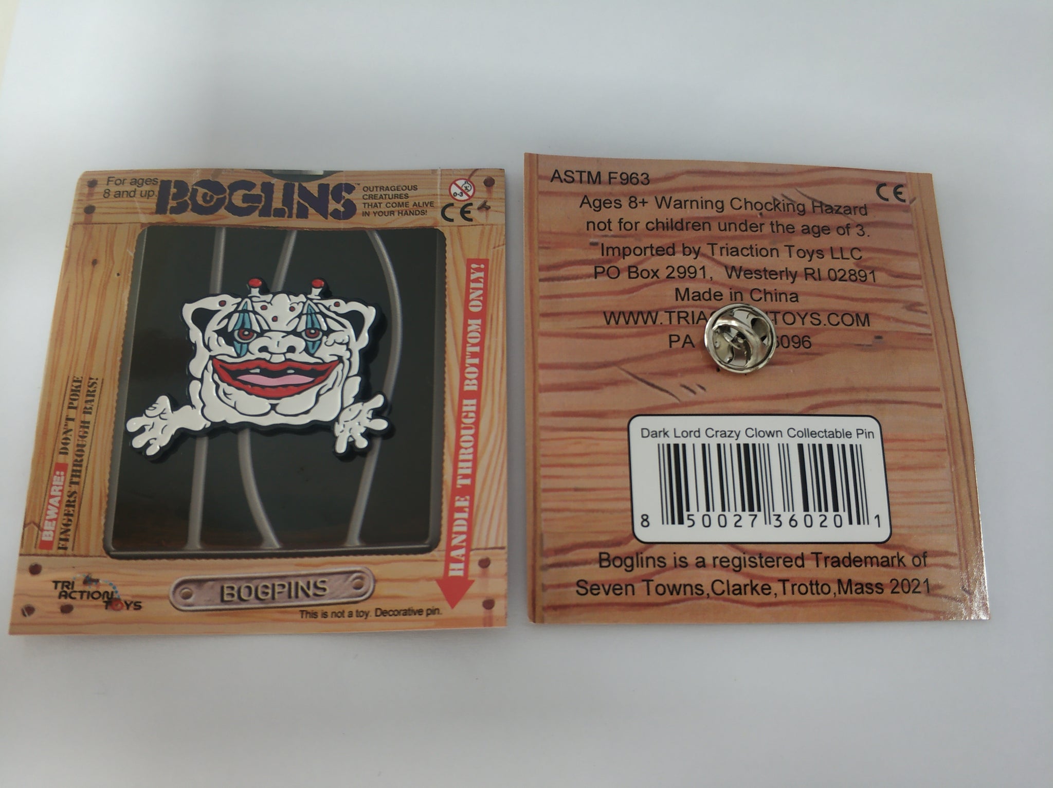 Crazy Clown Bogpin – The Boglins