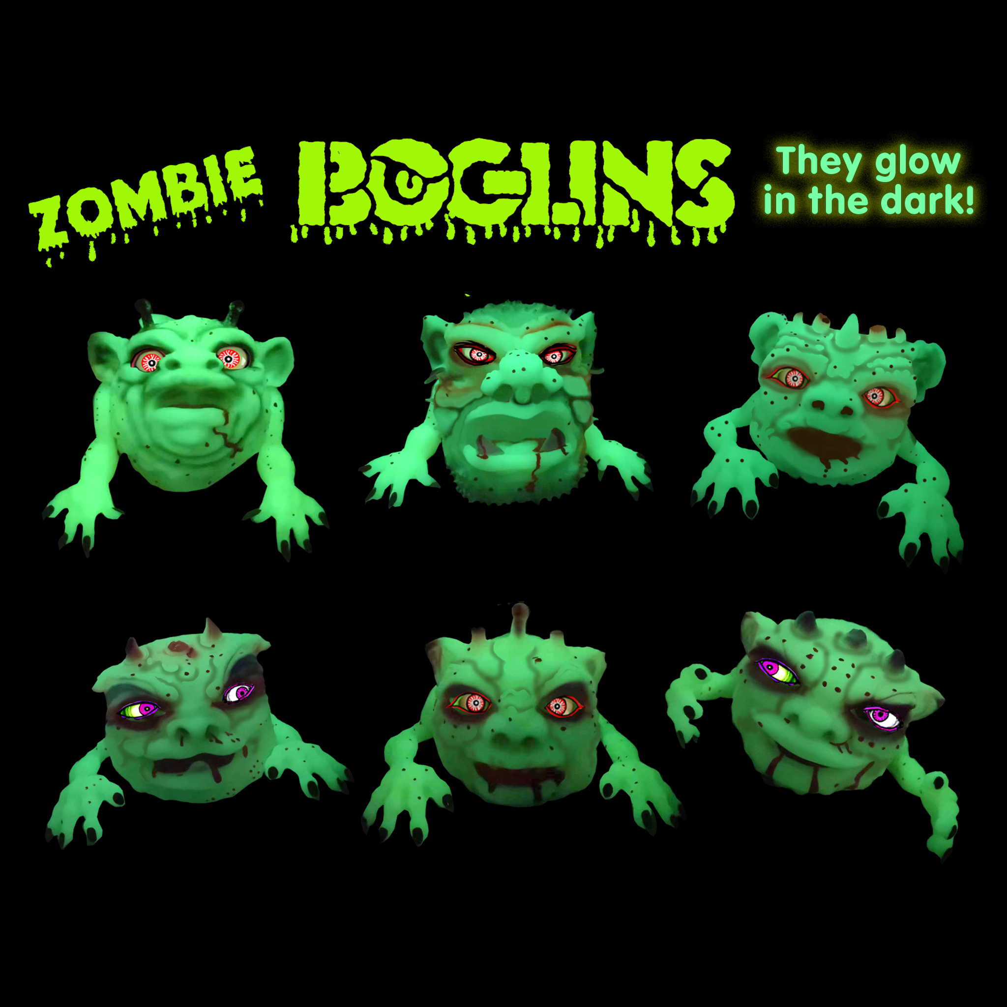 BOGLINS ボグリンズ Zombie Boglins Collectors Pack! – The Boglins